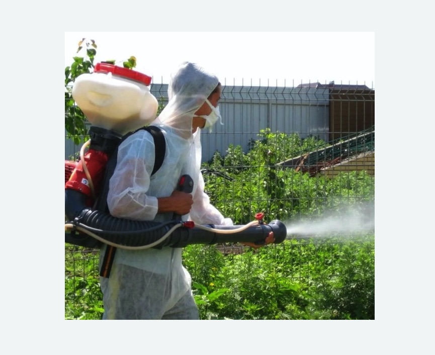 Акарицидная обработка территории в Комсомольске-на-Амуре